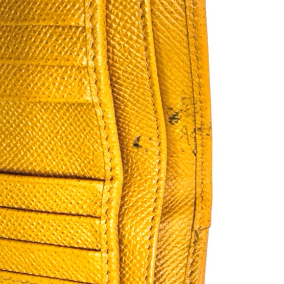 Salvatore Ferragamo Gancini Wallet in Mustard Yellow! - Picture 8 of 15
